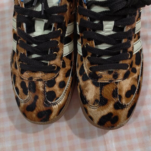 Adidas Wales Bonner x Samba Pony Leopard Sneaker - Picture 4 of 7